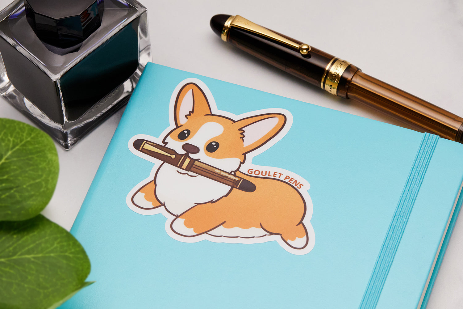 Goulet Sticker Corgi The Goulet Pen Company - Main Image