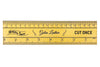 Galen Leather Brass Ruler