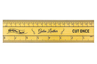 Galen Leather Brass Ruler