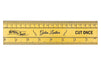 Galen Leather Brass Ruler