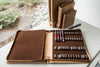 Girologio 48 Pen Case - Saddle
