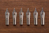 Goulet #5 Steel Nib - Silver