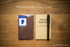 Goulet Notebook w/ 68gsm Tomoe River Paper - Pocket, Lined