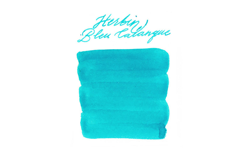 Herbin Bleu Calanque - Ink Sample