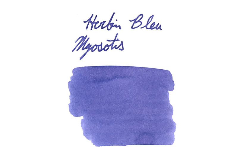 Herbin Bleu Myosotis - Ink Sample