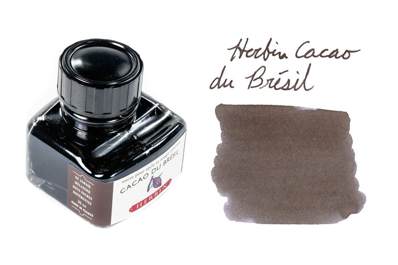 Herbin Cacao du Bresil - 30ml Bottled Ink