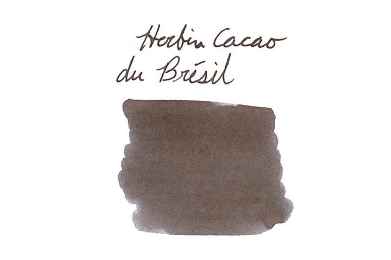 Herbin Cacao du Bresil - Ink Sample