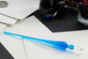 Herbin Round Glass Dip Pen - Blue