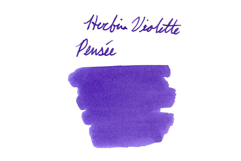 Herbin Violette Pensee - Ink Sample