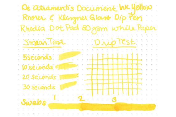 Yellow Fountain Pen Ink - The Goulet Pen Company