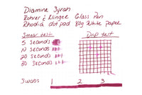 Diamine Syrah - Ink Sample