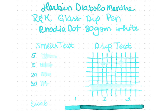 Herbin Diabolo Menthe - 30ml Bottled Ink