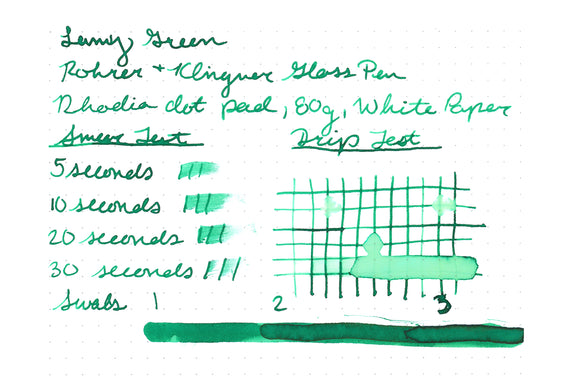 LAMY Green fountain pen ink