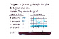 Organics Studio Santiago's Sea Blue - Ink Sample
