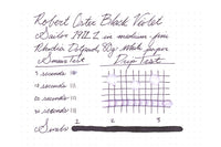 Robert Oster Black Violet - 50ml Bottled Ink