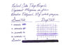 Robert Oster Deep Purple - Ink Sample