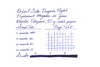 Robert Oster Dragon's Night - Ink Sample