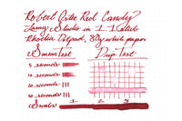 Robert Oster Red Candy - Ink Sample