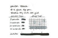 Sailor Black - 50ml Bottled Ink