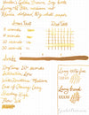 Noodler's Golden Brown - Ink Sample