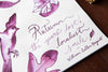 Noodler's Purple Heart - Ink Sample