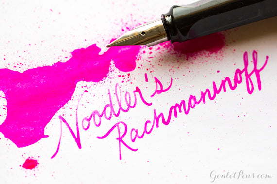 Noodler's Rachmaninoff fountain pen ink