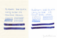 Platinum Blue-Black - Ink Sample