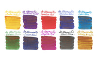 De Atramentis Pearlescent Coppers - Ink Sample Set
