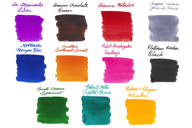 Drew's Top Inks in Every Color - Ink Sample Set