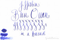 Jacques Herbin 1670 Bleu Ocean - Ink Sample