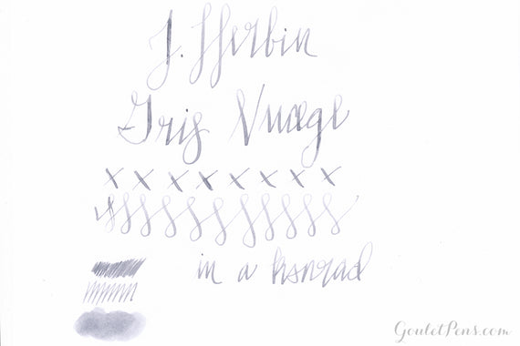 Herbin Gris Nuage fountain pen ink