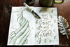 Herbin Vert Empire - Ink Sample