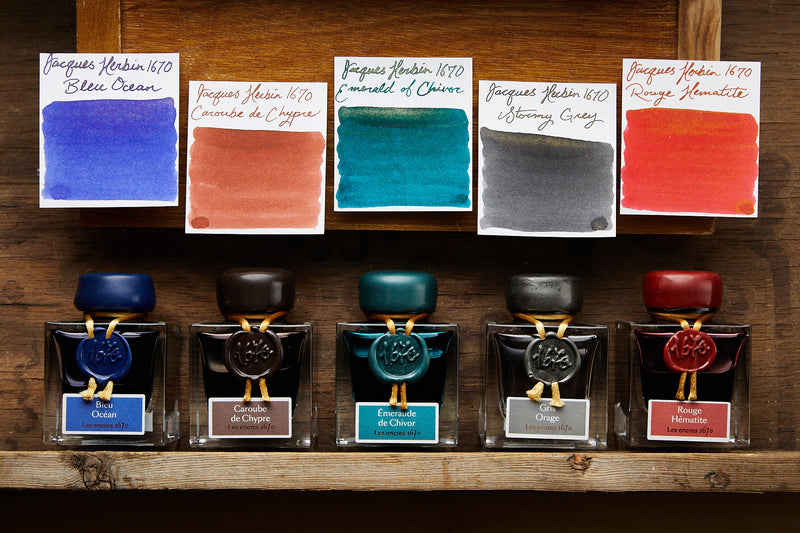 Jacques Herbin 1670 Emerald of Chivor - 50ml Bottled Ink