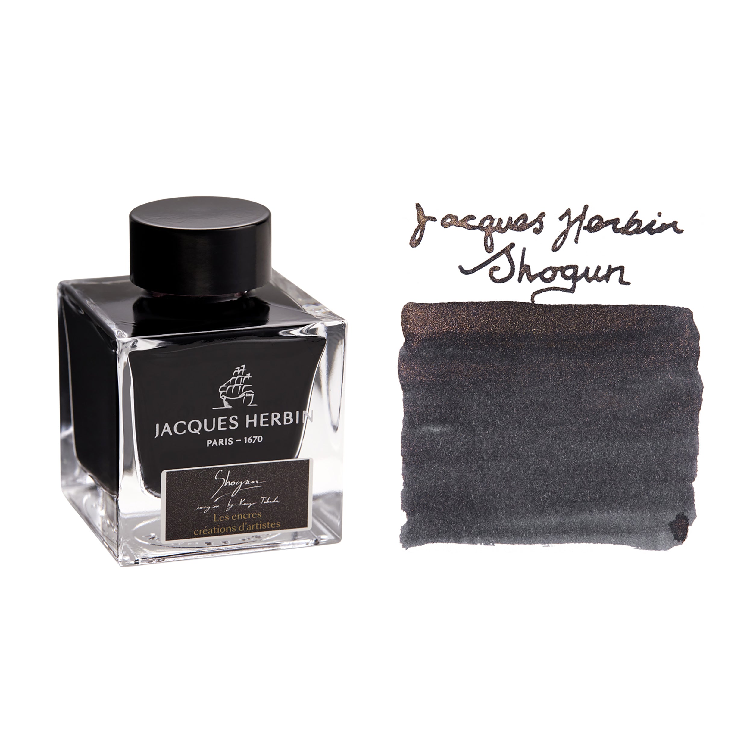 Jacques Herbin Shogun 50ml Bottled Fountain Pen Ink The Goulet