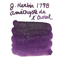 Jacques Herbin 1798 Amethyste de l'Oural - Ink Sample