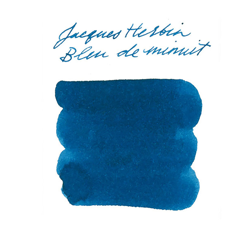Jacques Herbin Bleu de Minuit - Ink Sample
