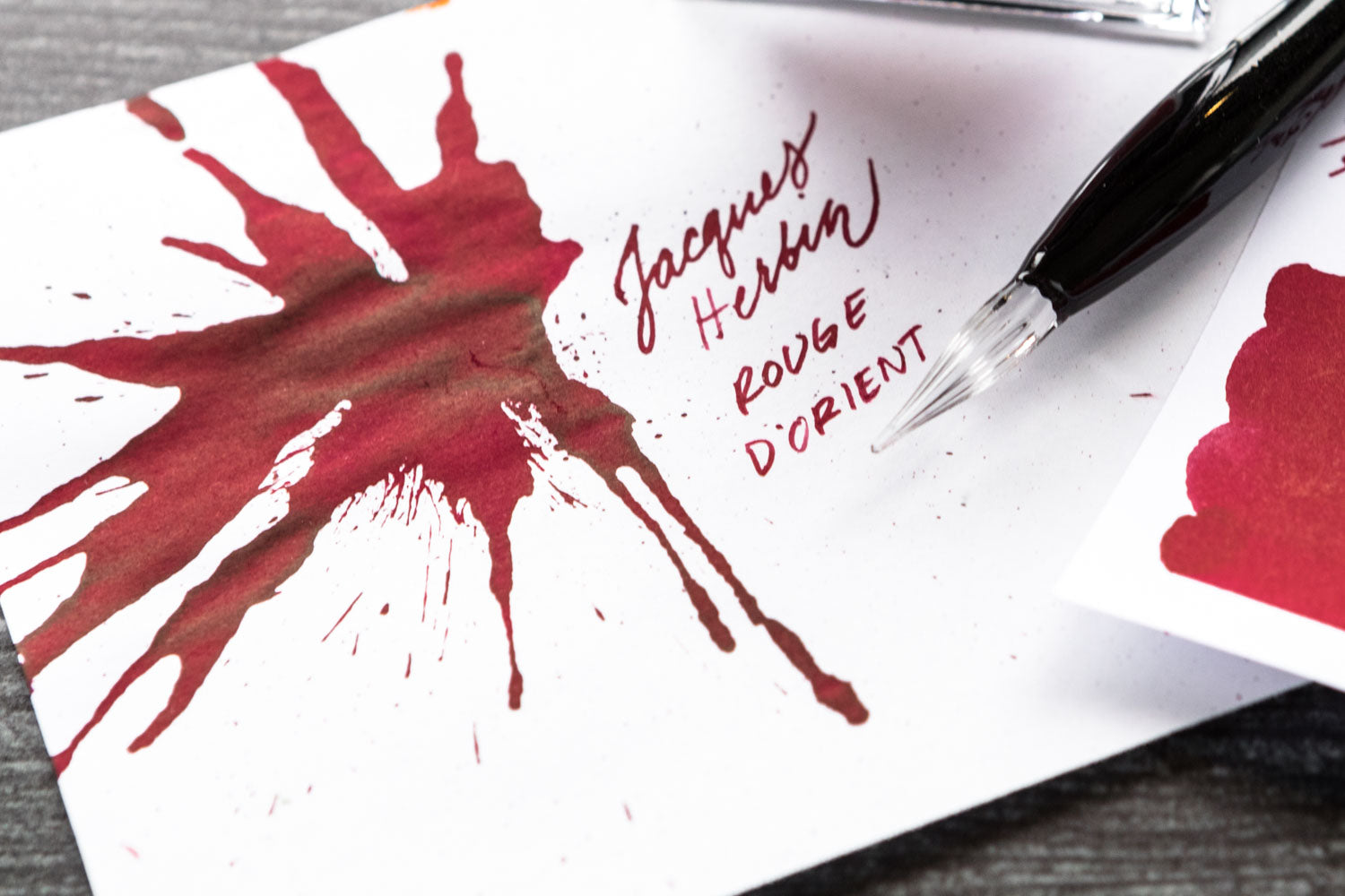 Jacques Herbin Rouge D'orient - Ink Reviews - The Fountain Pen Network