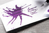 Jacques Herbin Violet Boreal - Ink Sample