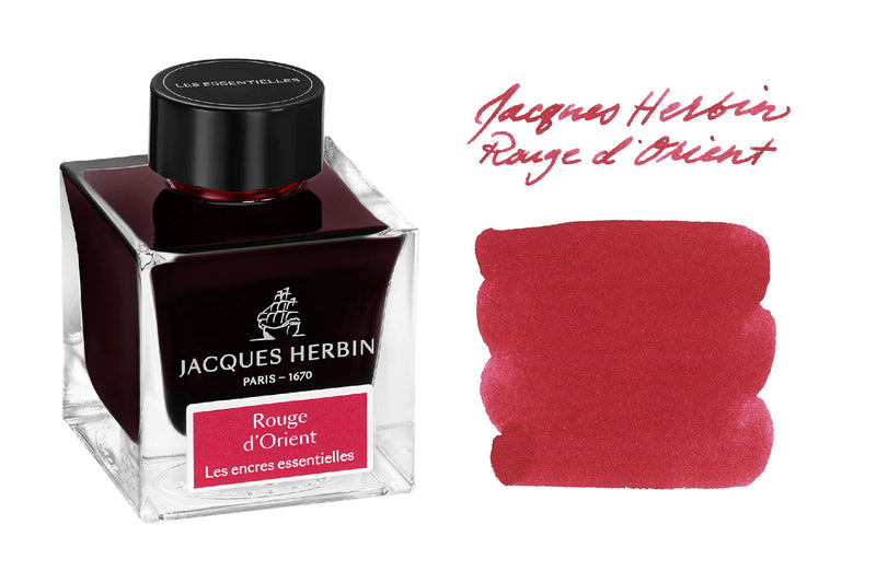 Jacques Herbin Rouge d'Orient - 50ml Bottled Ink