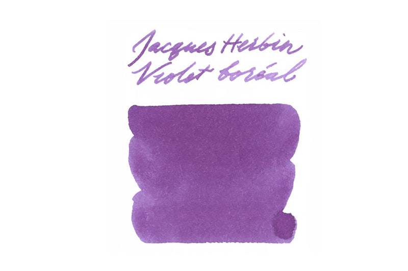 Jacques Herbin Violet Boreal - Ink Sample