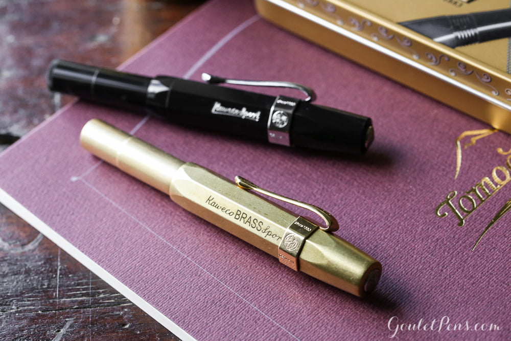 Kaweco Sport Deluxe Clip - Raw Bronze - The Goulet Pen Company