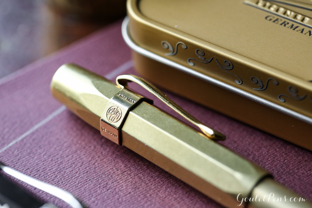 Kaweco Sport Deluxe Clip - Raw Bronze - The Goulet Pen Company