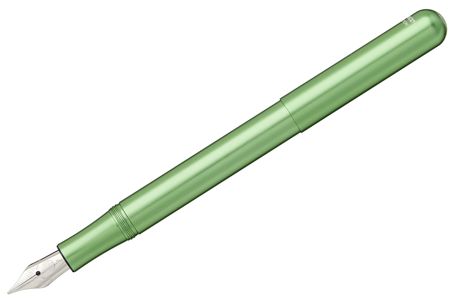 Pluma Estilográfica Kaweco Collection Liliput Green Trazo B Color De La Tinta Azul Color Del Exterior Verde
