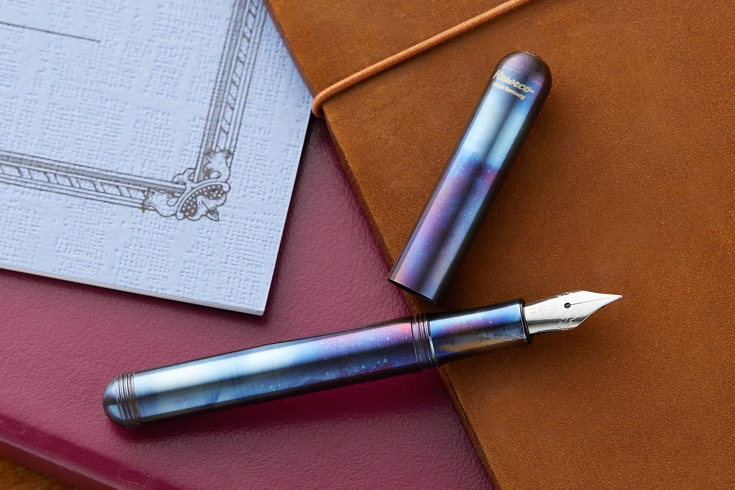 Fireblue Kaweco Liliput Fountain Pen - Fireblue - The Goulet Pen Company