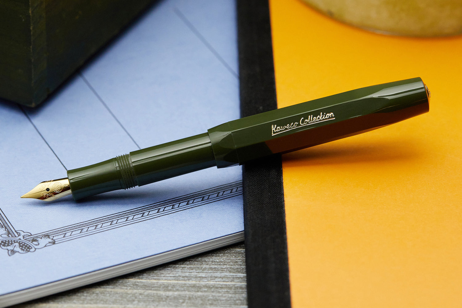Kaweco Sport Fountain Pen - Dark Olive (Collector's Edition) - The Goulet  Pen Company