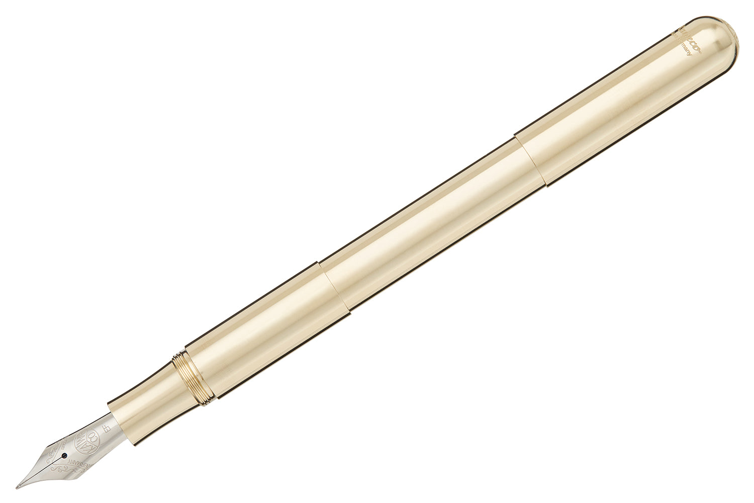 Kaweco Supra Fountain Pen - Brass - The Goulet Pen Company