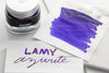 LAMY azurite - ink sample