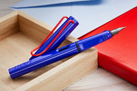 LAMY safari Fountain Pen - blue/red (Limited Production)
