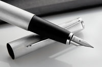 LAMY studio fountain pen - brushed stainless steel