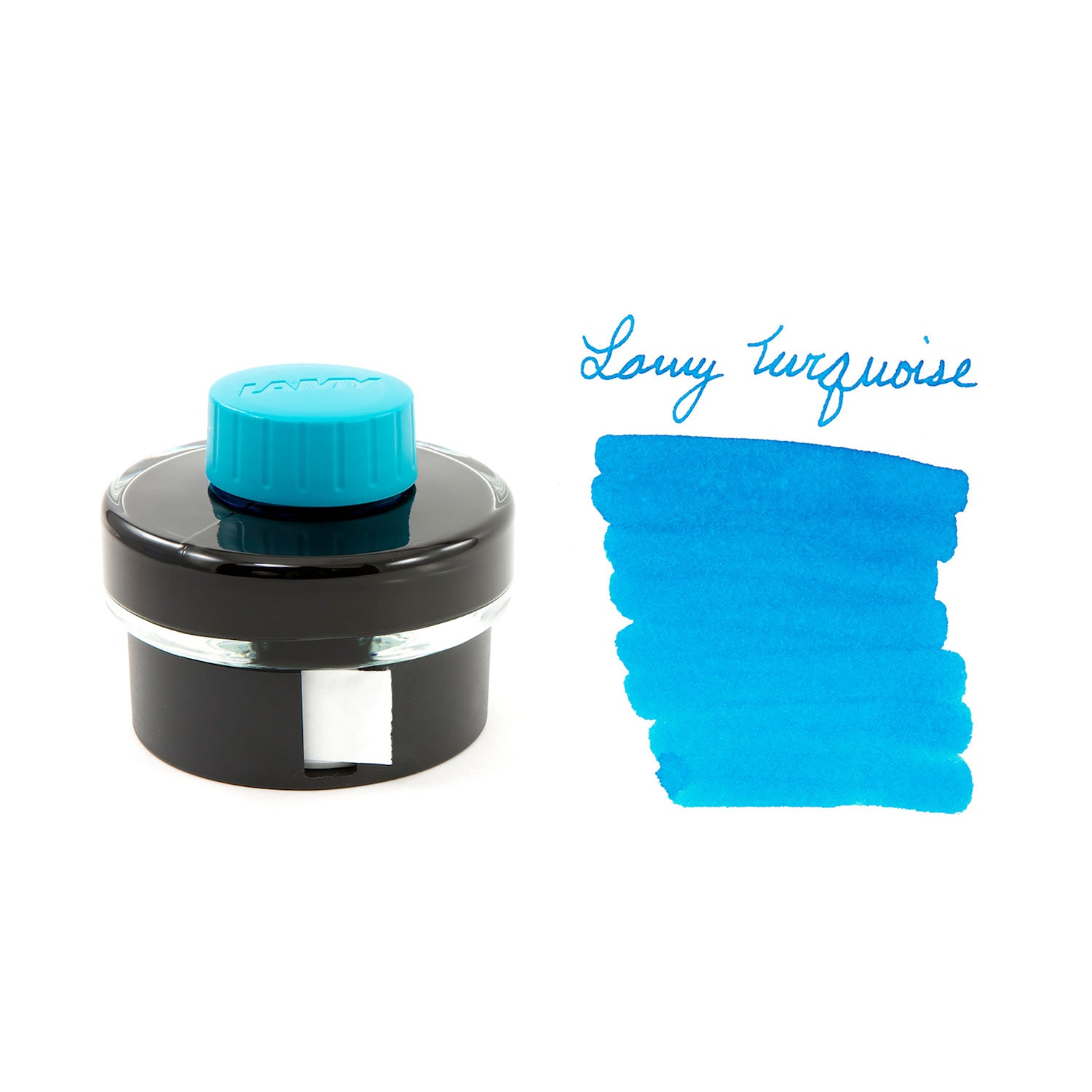 LAMY turquoise - 50ml Bottled Fountain Pen Ink - The Goulet Pen Company